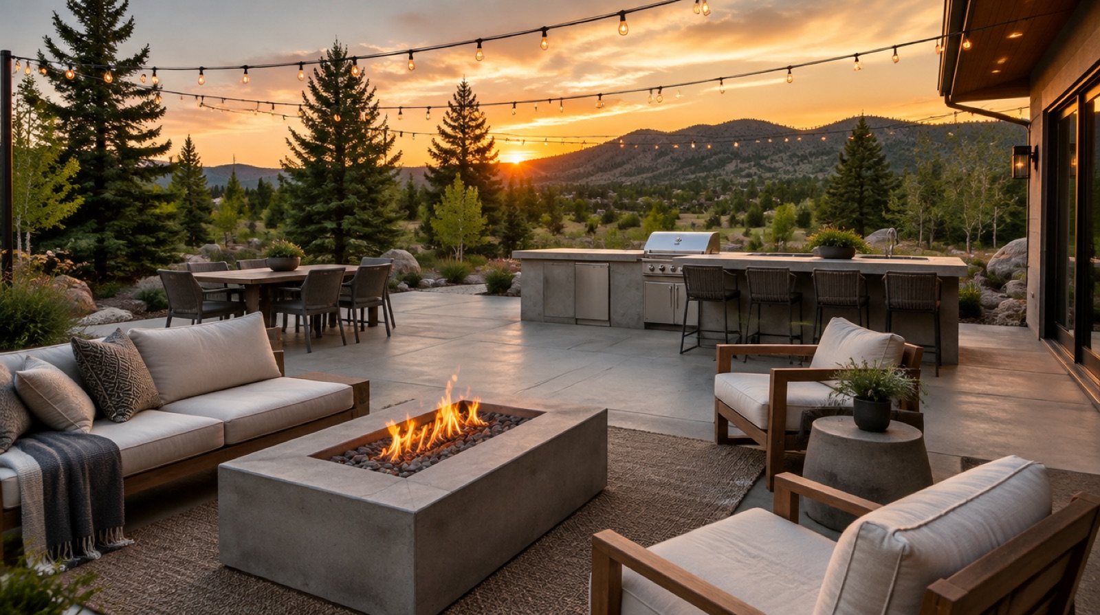 Fire Pits & Outdoor Kitchens in Colorado